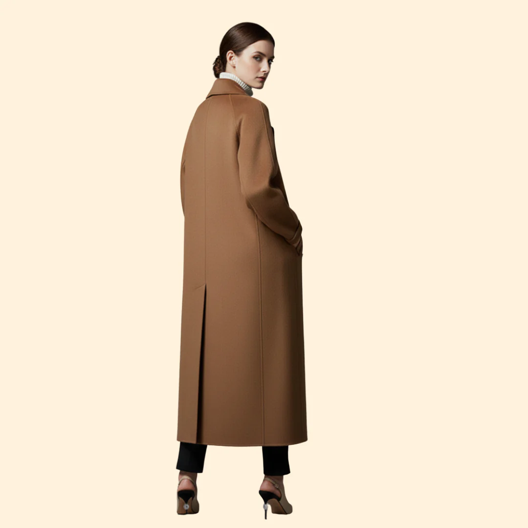 Women’s Coat with Double Breasted Front - Image 4