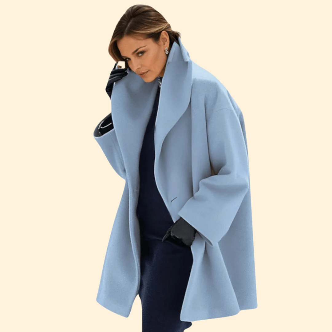Women’s Coat with Three Quarter Sleeves - Image 2