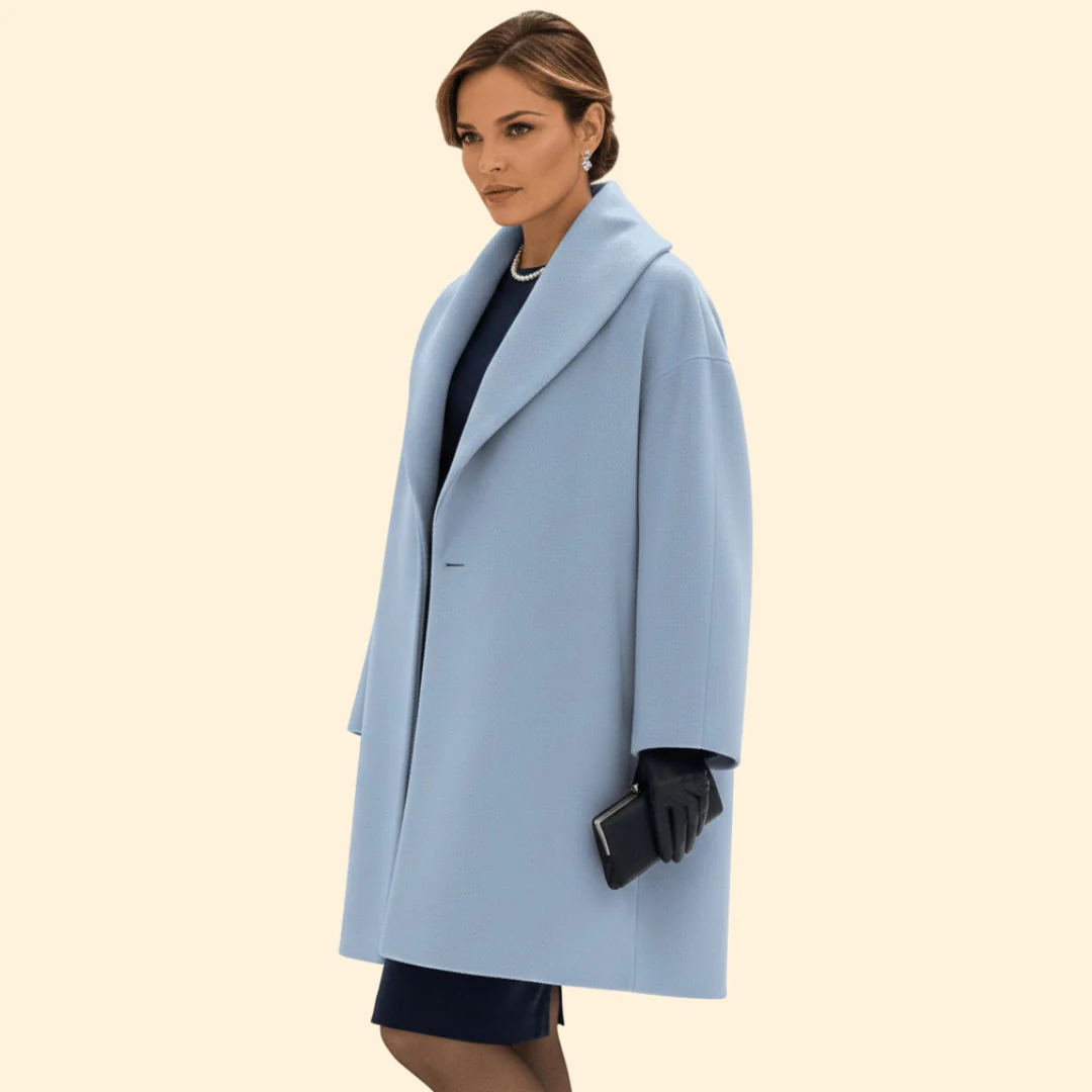 Women’s Coat with Three Quarter Sleeves - Image 3