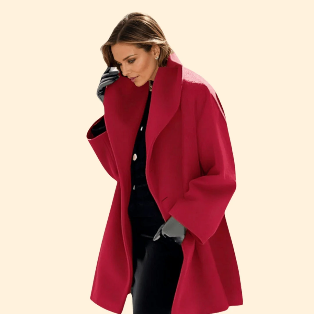 Women’s Coat with Three Quarter Sleeves - Image 5
