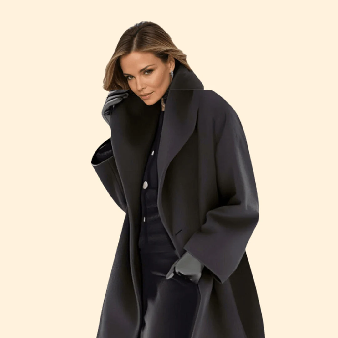 Women’s Coat with Three Quarter Sleeves - Image 6