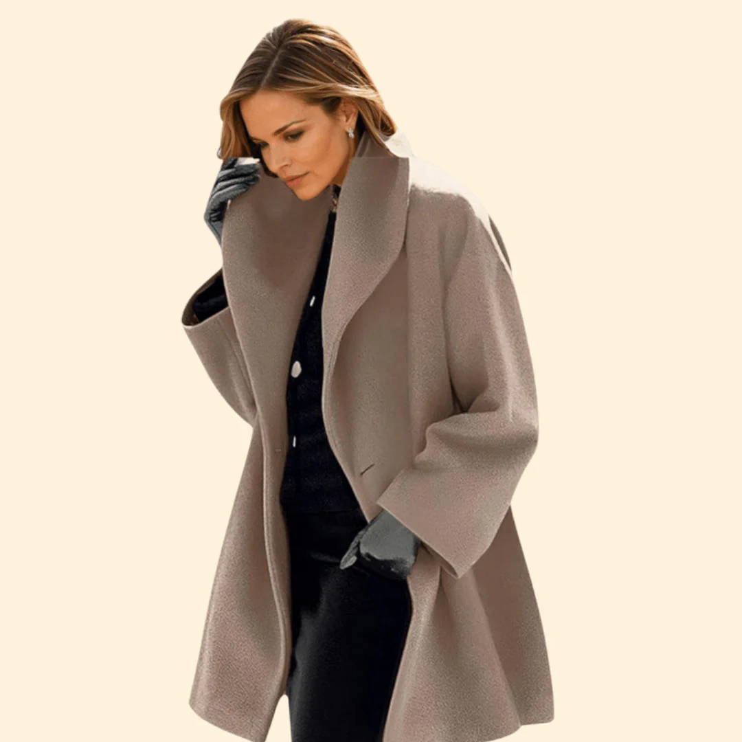 Women’s Coat with Three Quarter Sleeves - Image 7