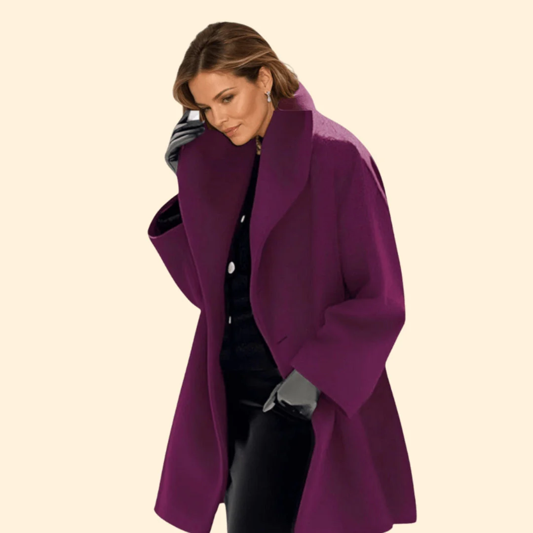 Women’s Coat with Three Quarter Sleeves - Image 9