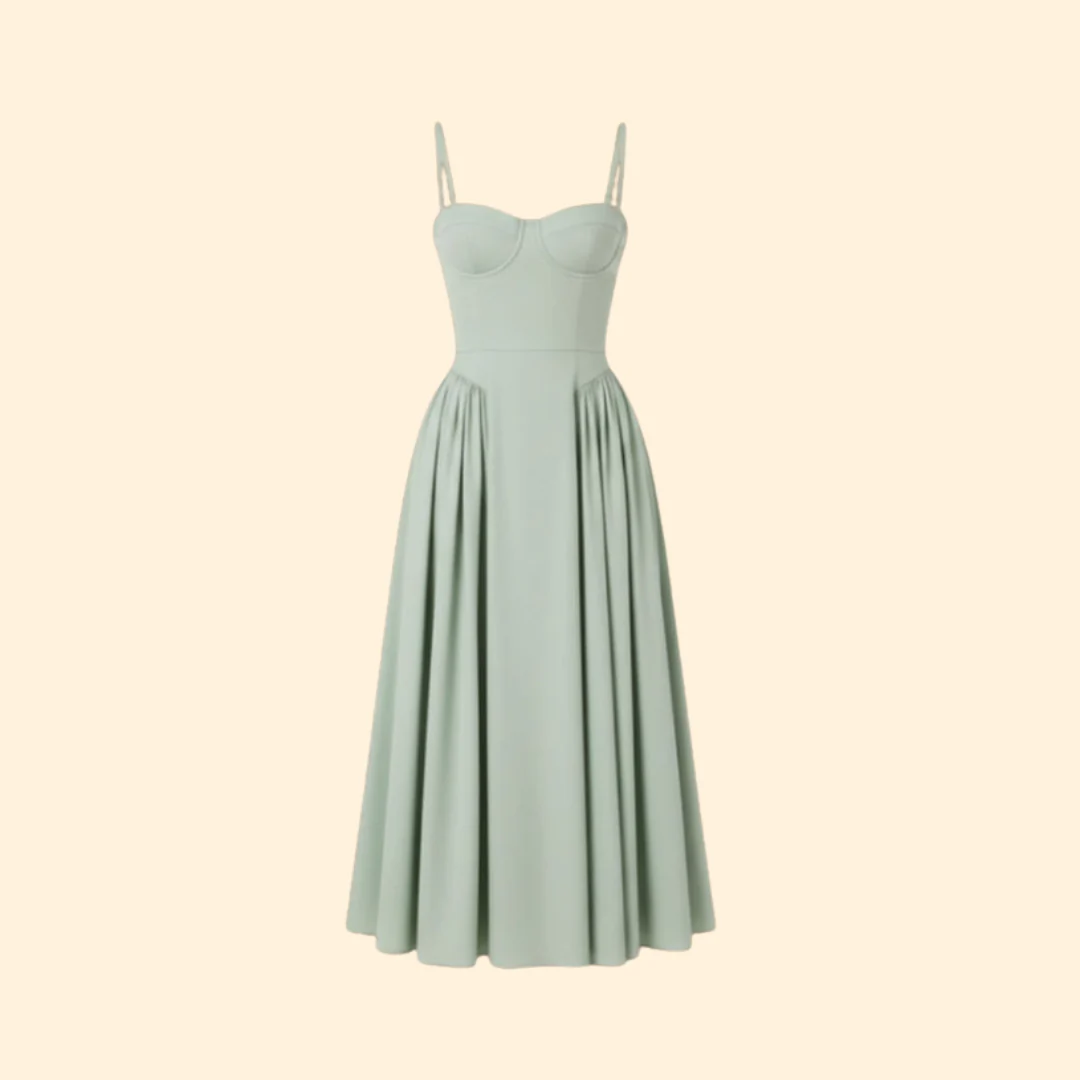 Women’s Corset Dress with Adjustable Straps