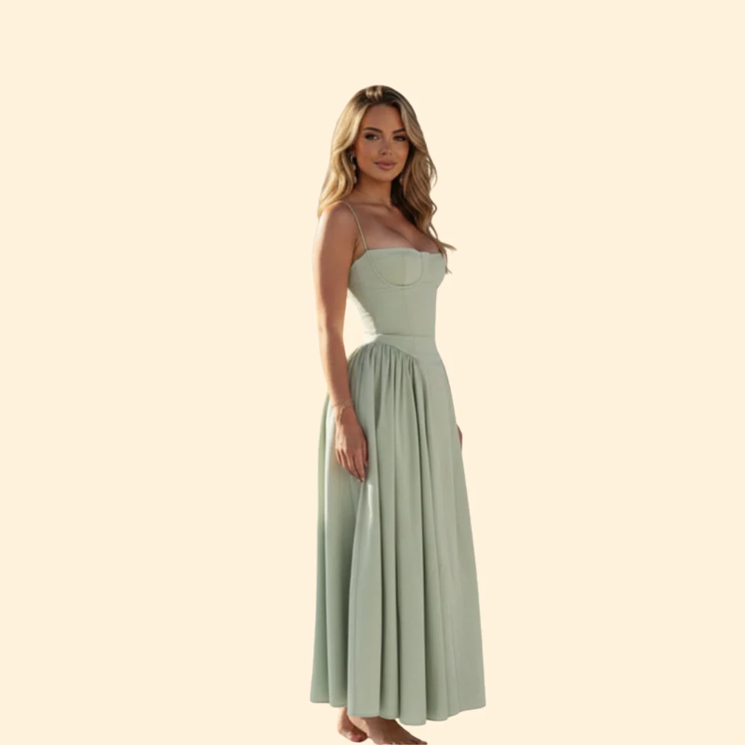 Women’s Corset Dress with Adjustable Straps - Image 3
