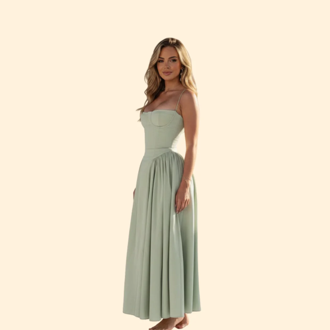 Women’s Corset Dress with Adjustable Straps - Image 4