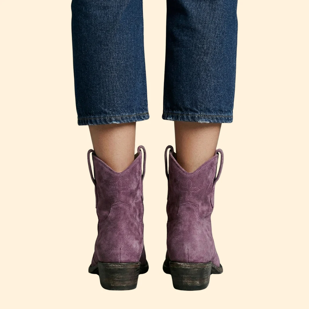 Women’s Cowboy Boots with Pull Tabs - Image 5