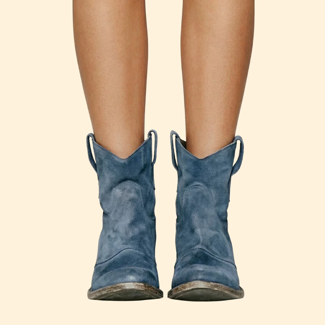 Women’s Cowboy Boots with Pull Tabs - Image 8