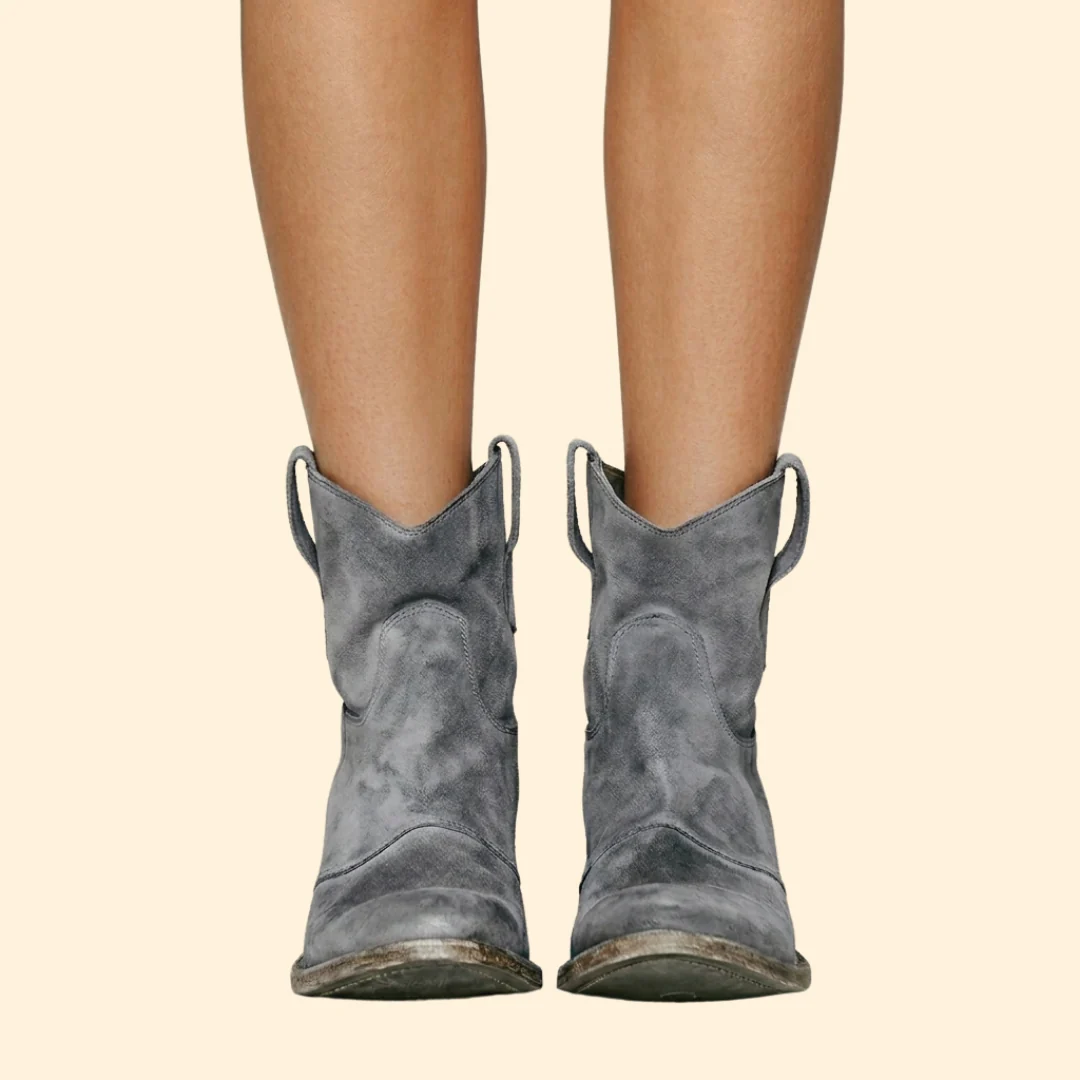 Women’s Cowboy Boots with Pull Tabs - Image 9