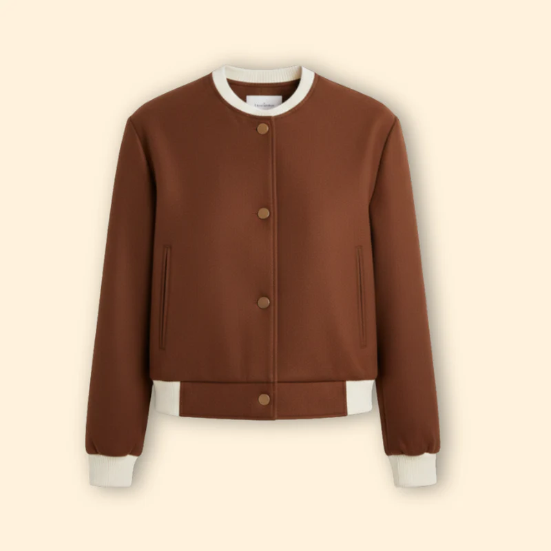 Women's Cropped Bomber Jacket