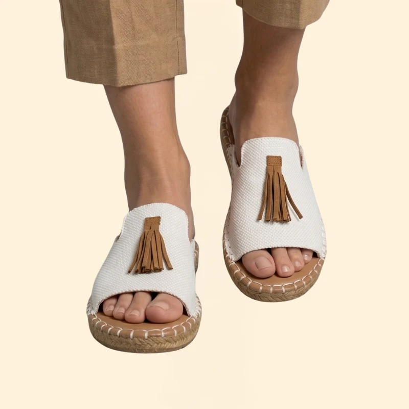 Women's Cushioned Slip-on Sandals - Image 10