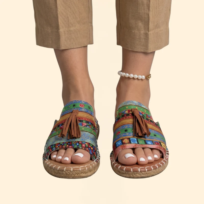 Women's Cushioned Slip-on Sandals - Image 13