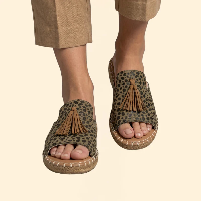 Women's Cushioned Slip-on Sandals - Image 3