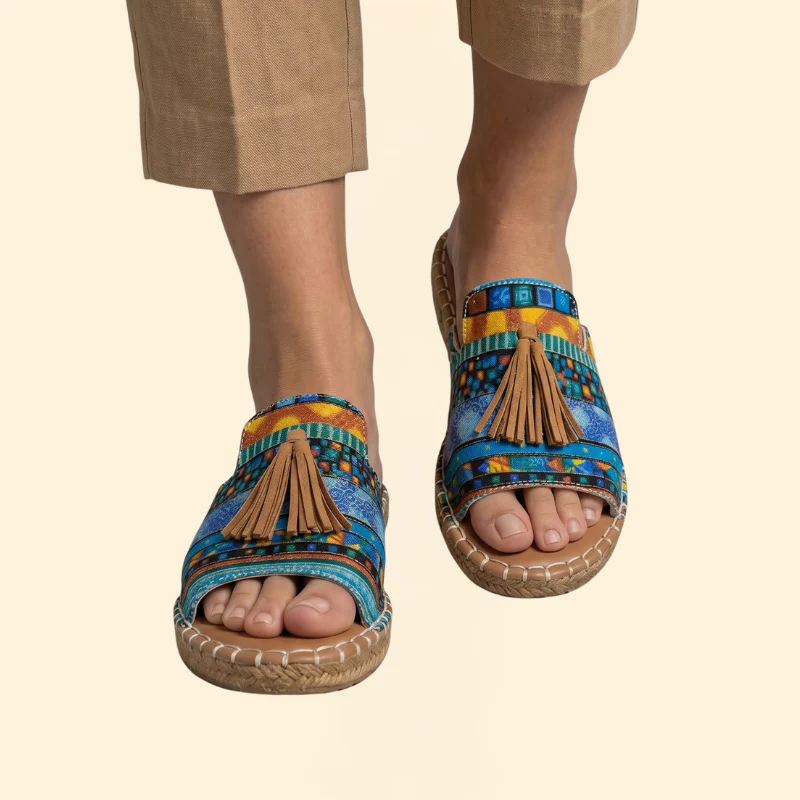 Women's Cushioned Slip-on Sandals - Image 8