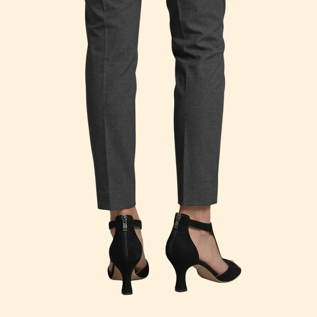 Women's Cutout heeled with Zipper - Image 4