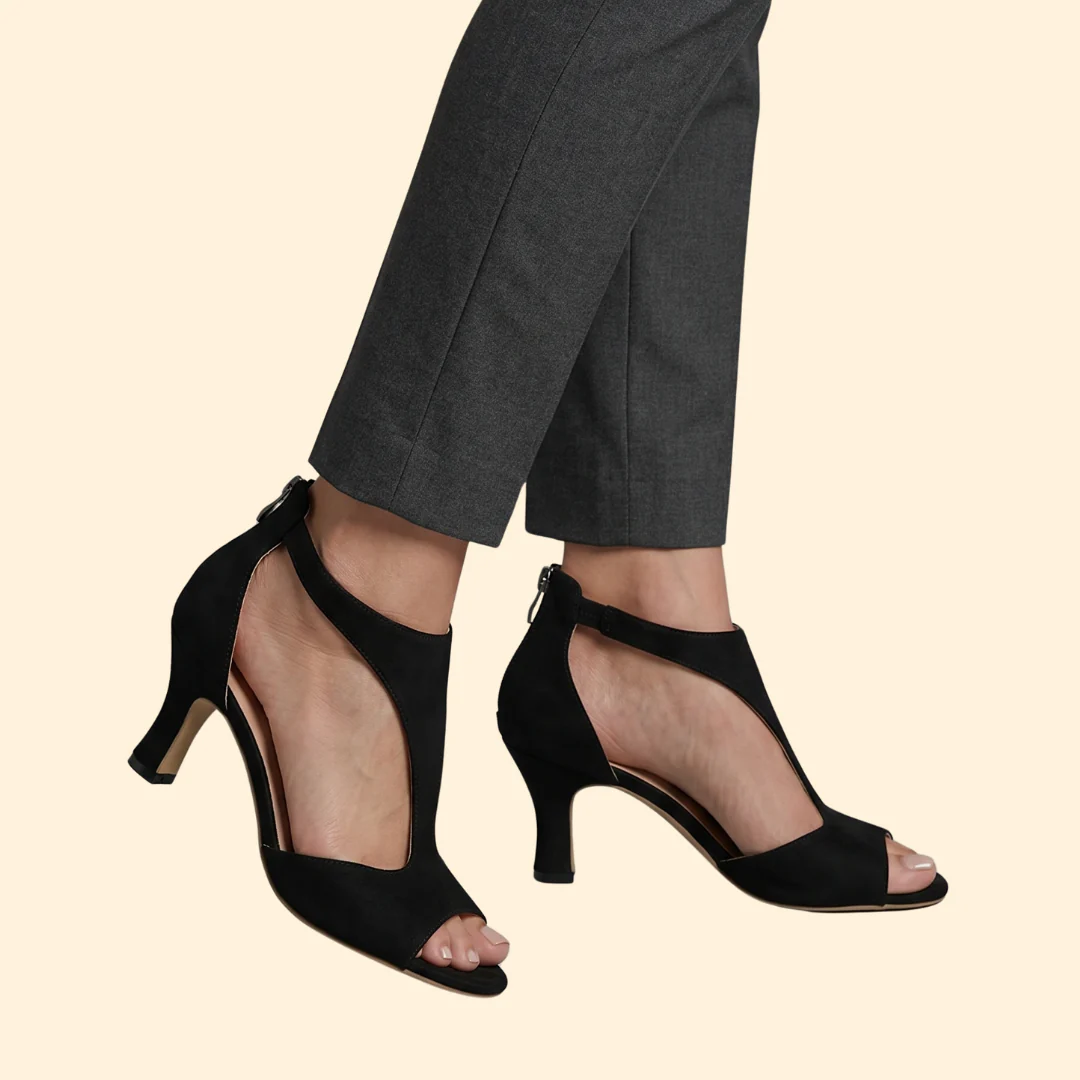 Women's Cutout heeled with Zipper - Image 6