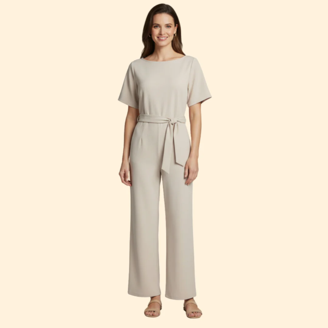 Women’s Elegant Jumpsuit with Straight Cut - Image 2