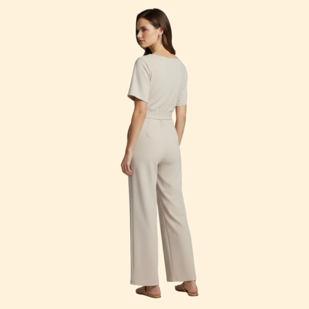 Women’s Elegant Jumpsuit with Straight Cut - Image 4