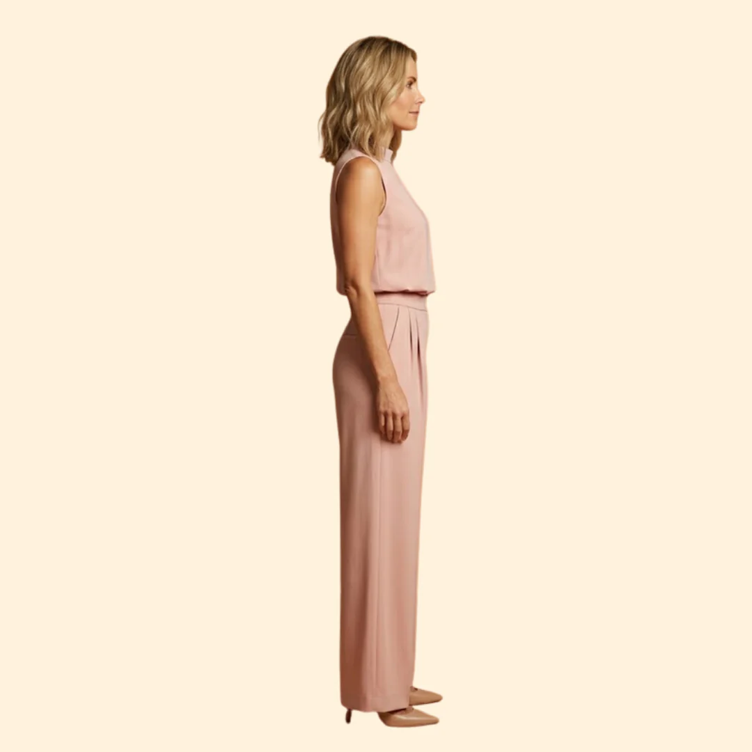 Women’s Elegant Jumpsuit with Wide Leg Design - Image 3