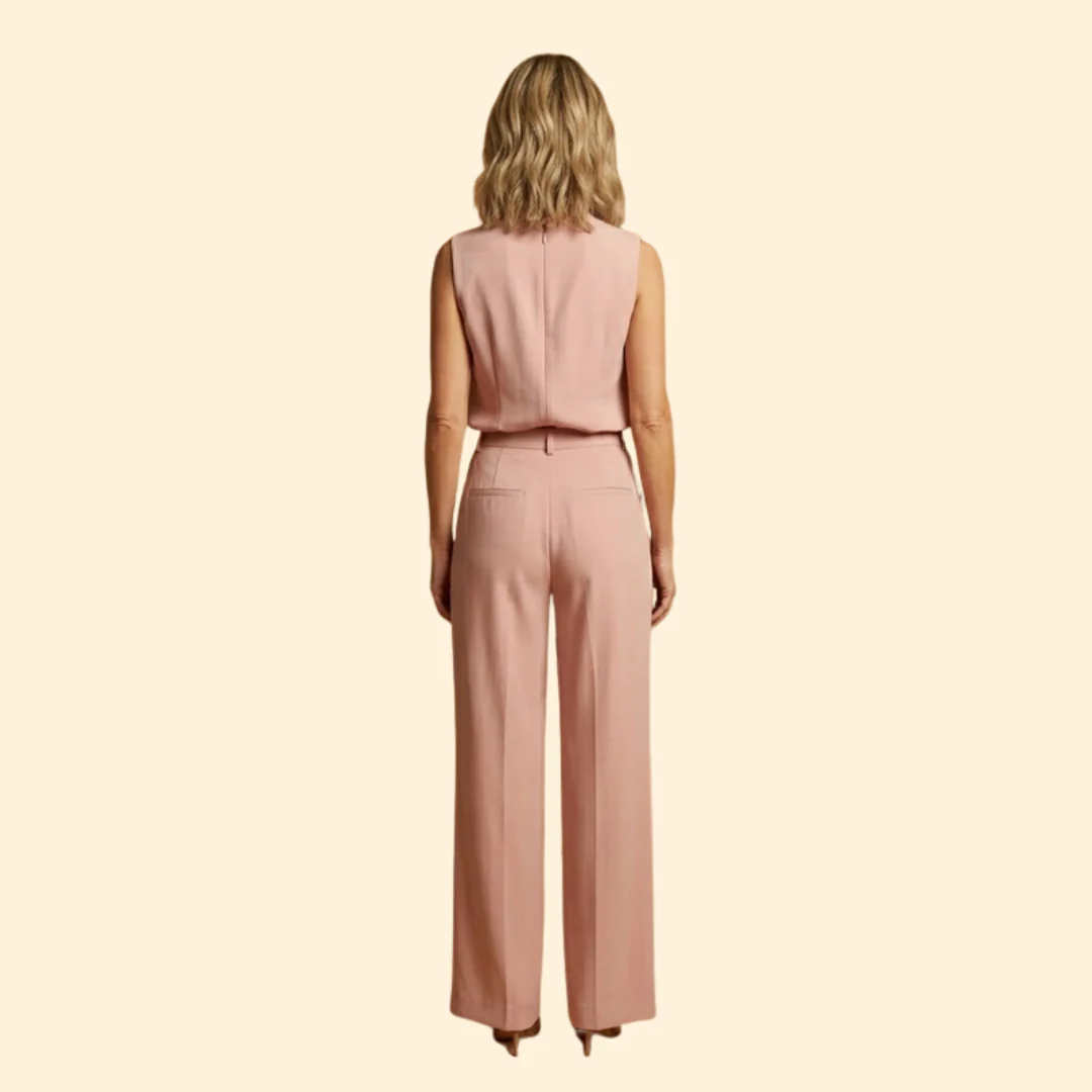 Women’s Elegant Jumpsuit with Wide Leg Design - Image 4
