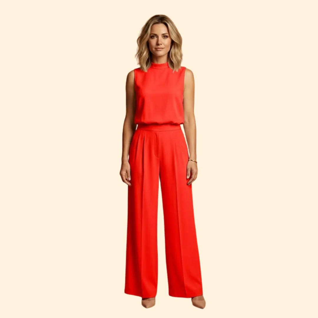 Women’s Elegant Jumpsuit with Wide Leg Design - Image 8