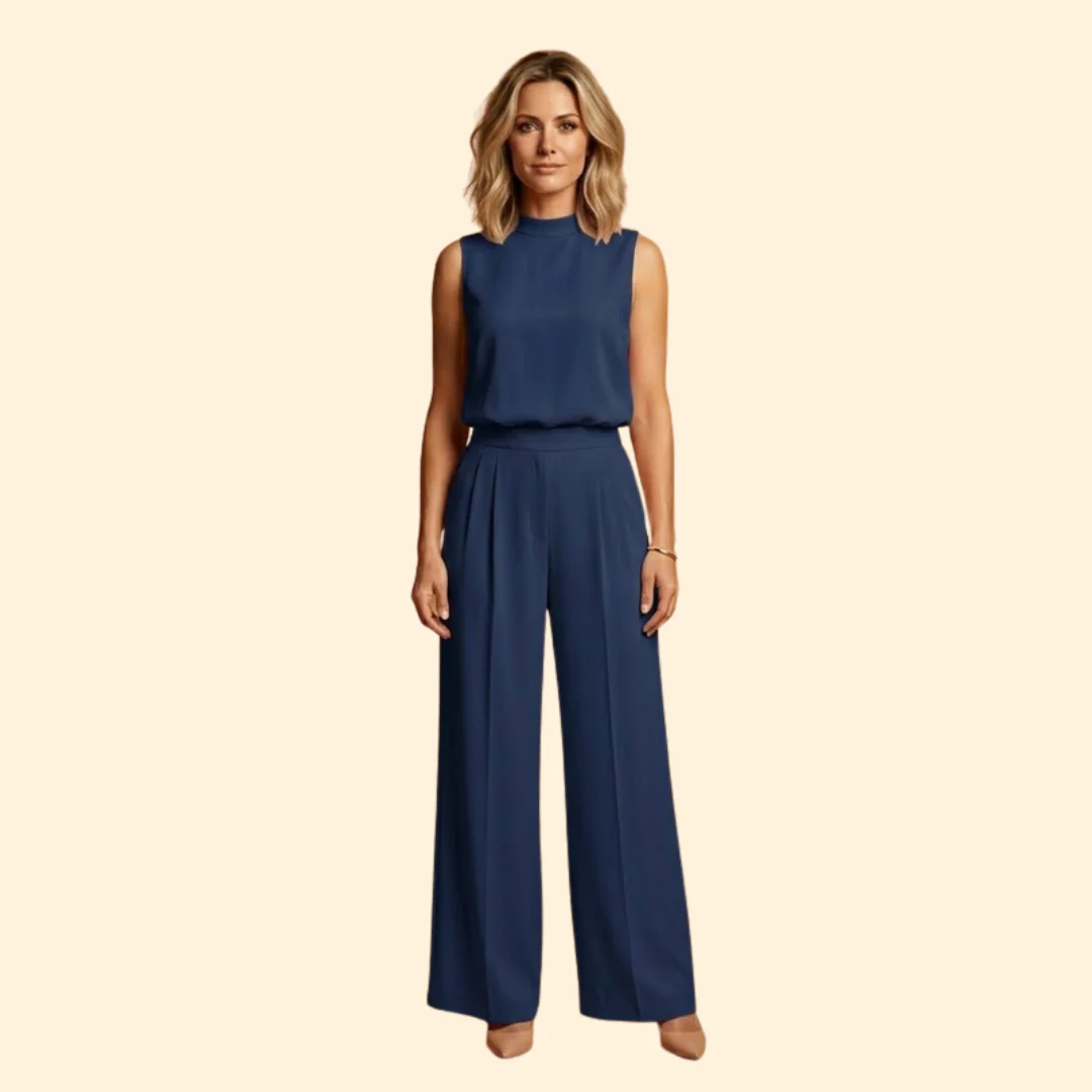 Women’s Elegant Jumpsuit with Wide Leg Design - Image 9