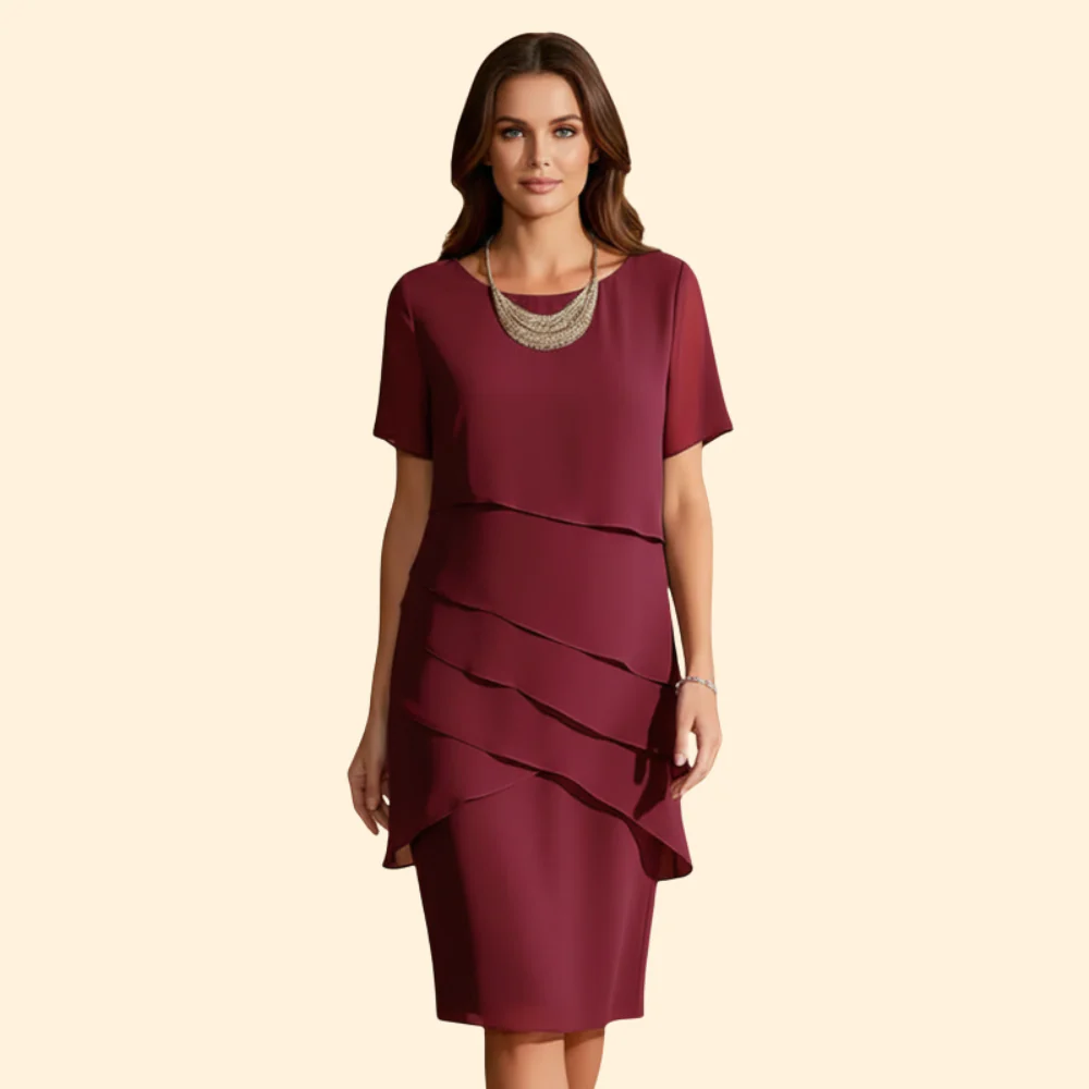 Women’s Elegant Slimming Dress - Image 2