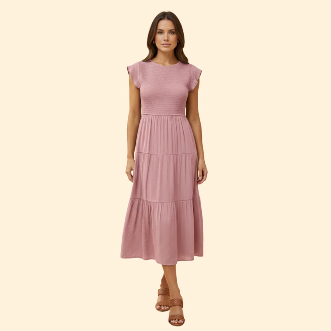 Women's Elegant Summer Midi Dress - Image 10