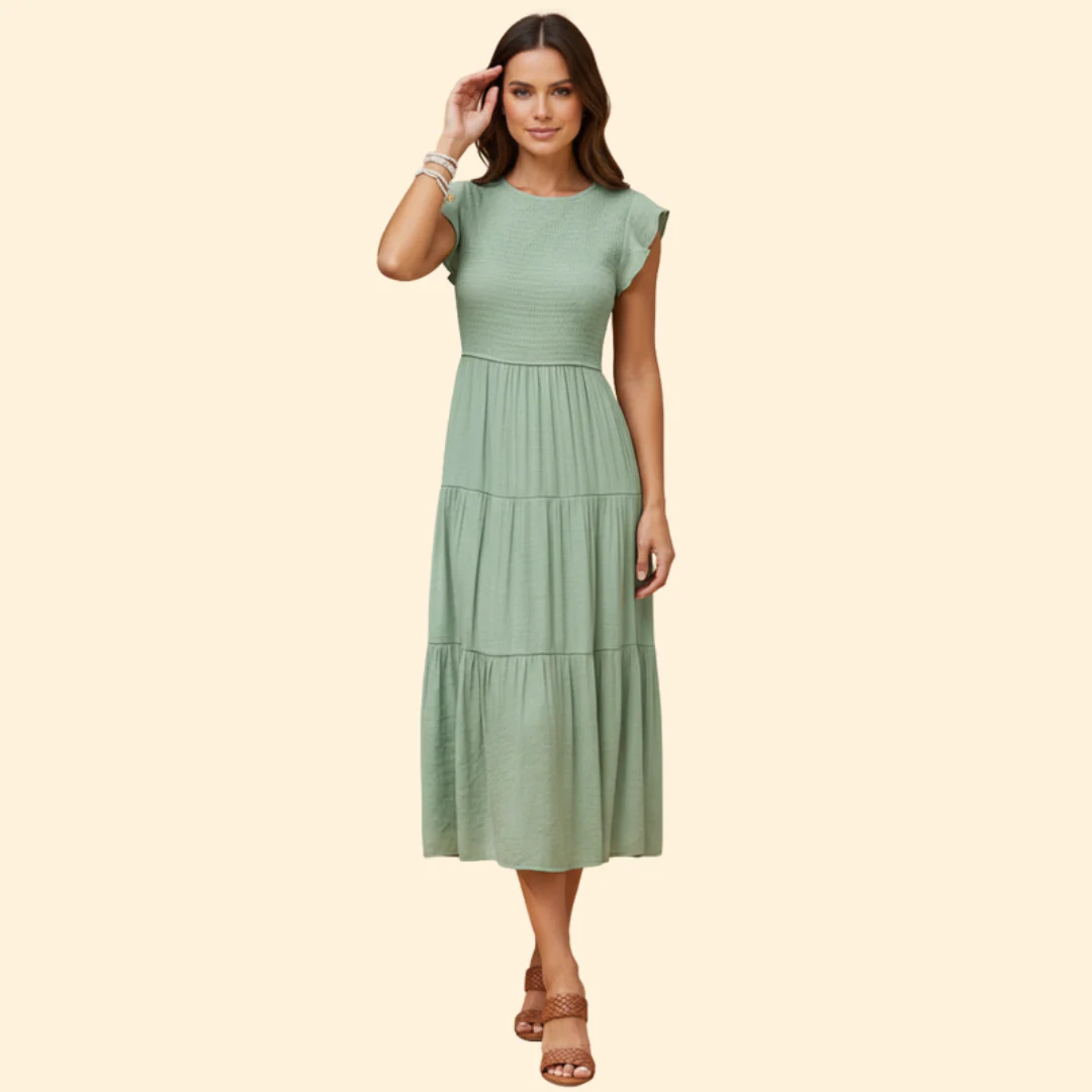 Women's Elegant Summer Midi Dress - Image 11