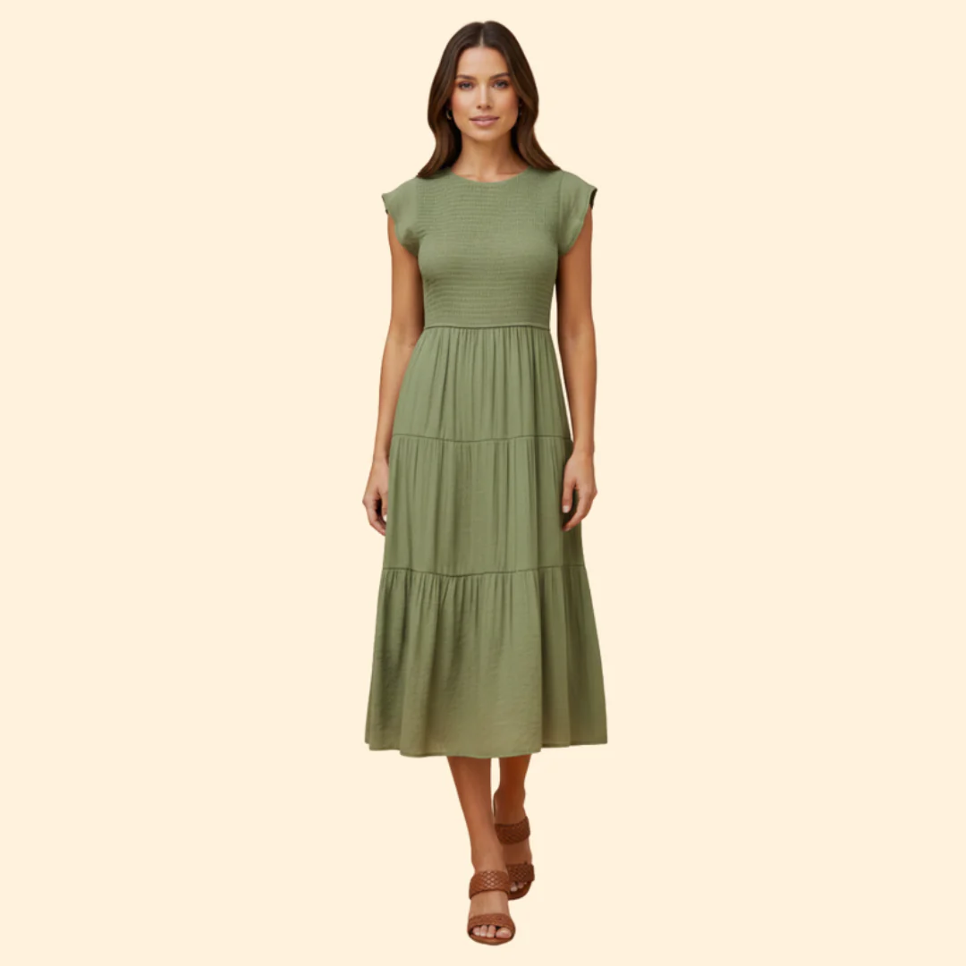 Women's Elegant Summer Midi Dress - Image 9