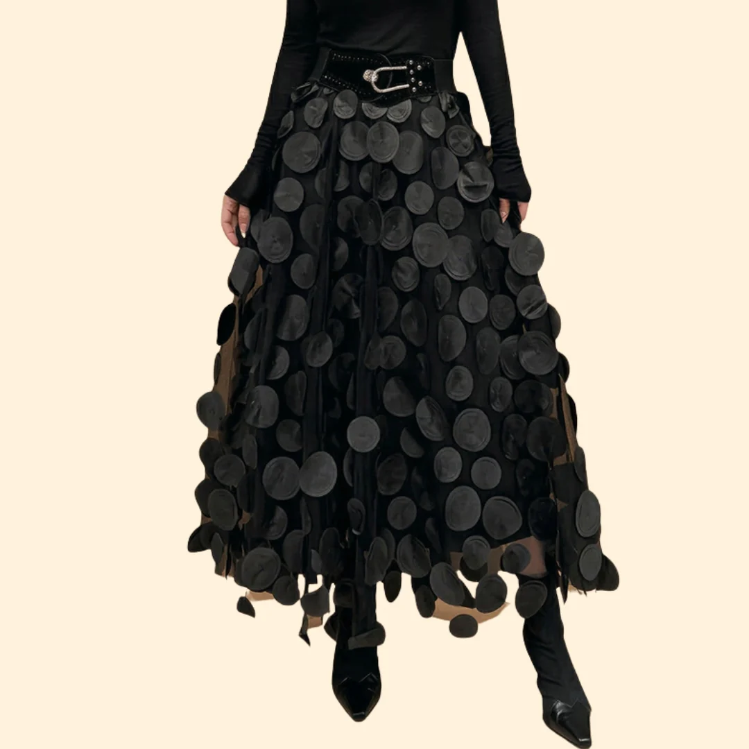 Women’s Elegant Tulle Skirt with Flattering Fit - Image 3