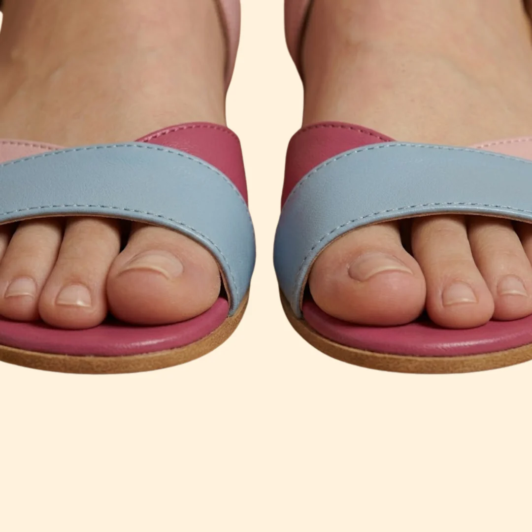 Women’s Flat Sandals with Straps - Image 4