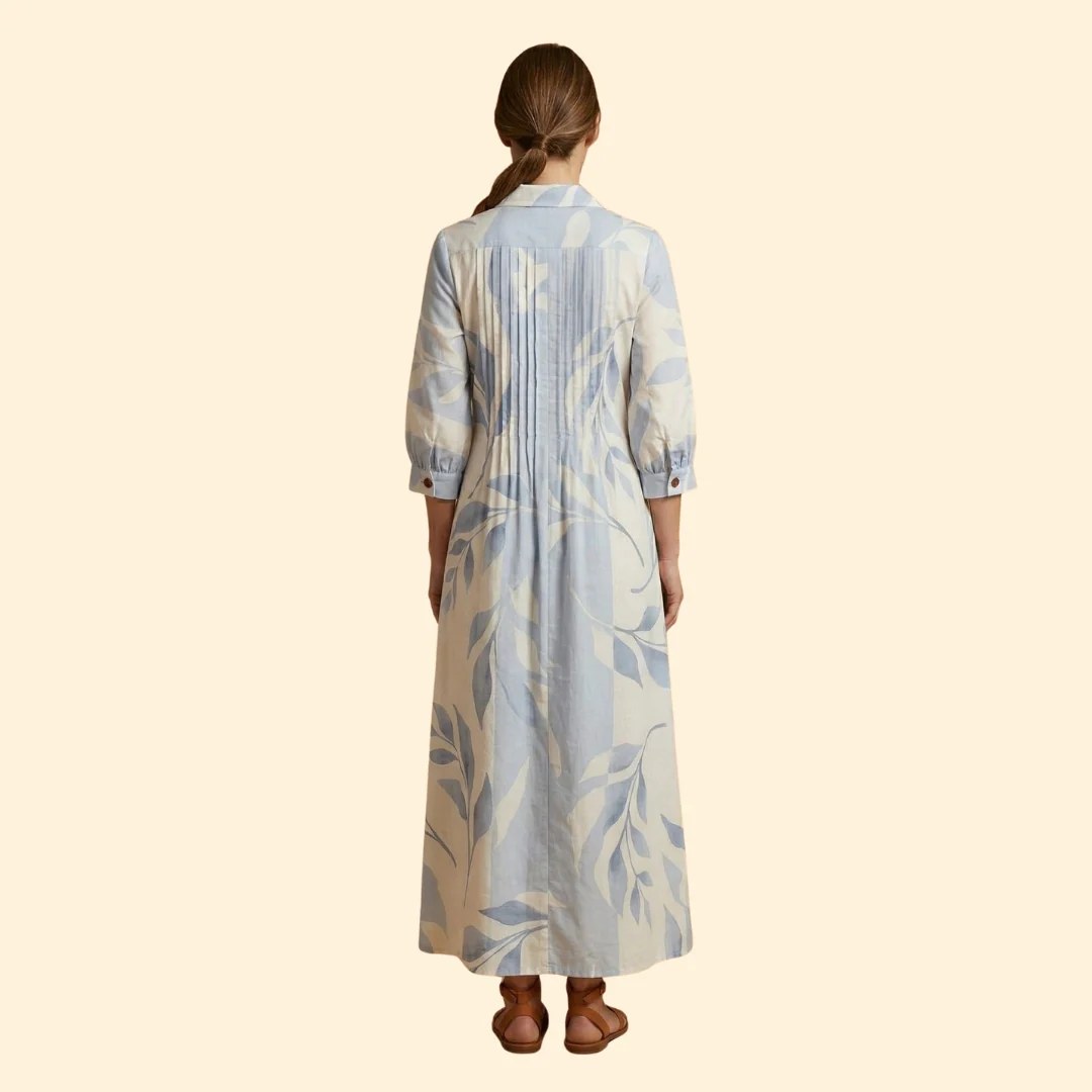Women's Floral Maxi Dress - Image 5