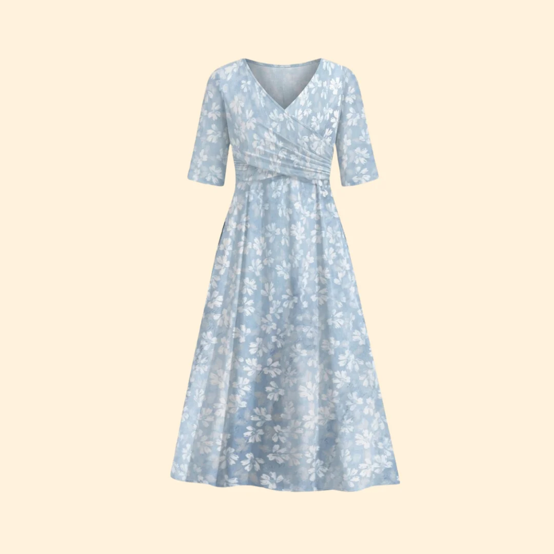 Women's Floral Midi Dress