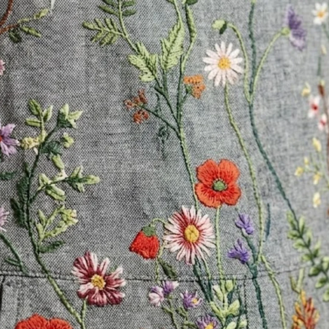 Women’s Floral Overalls with Adjustable Straps - Image 6