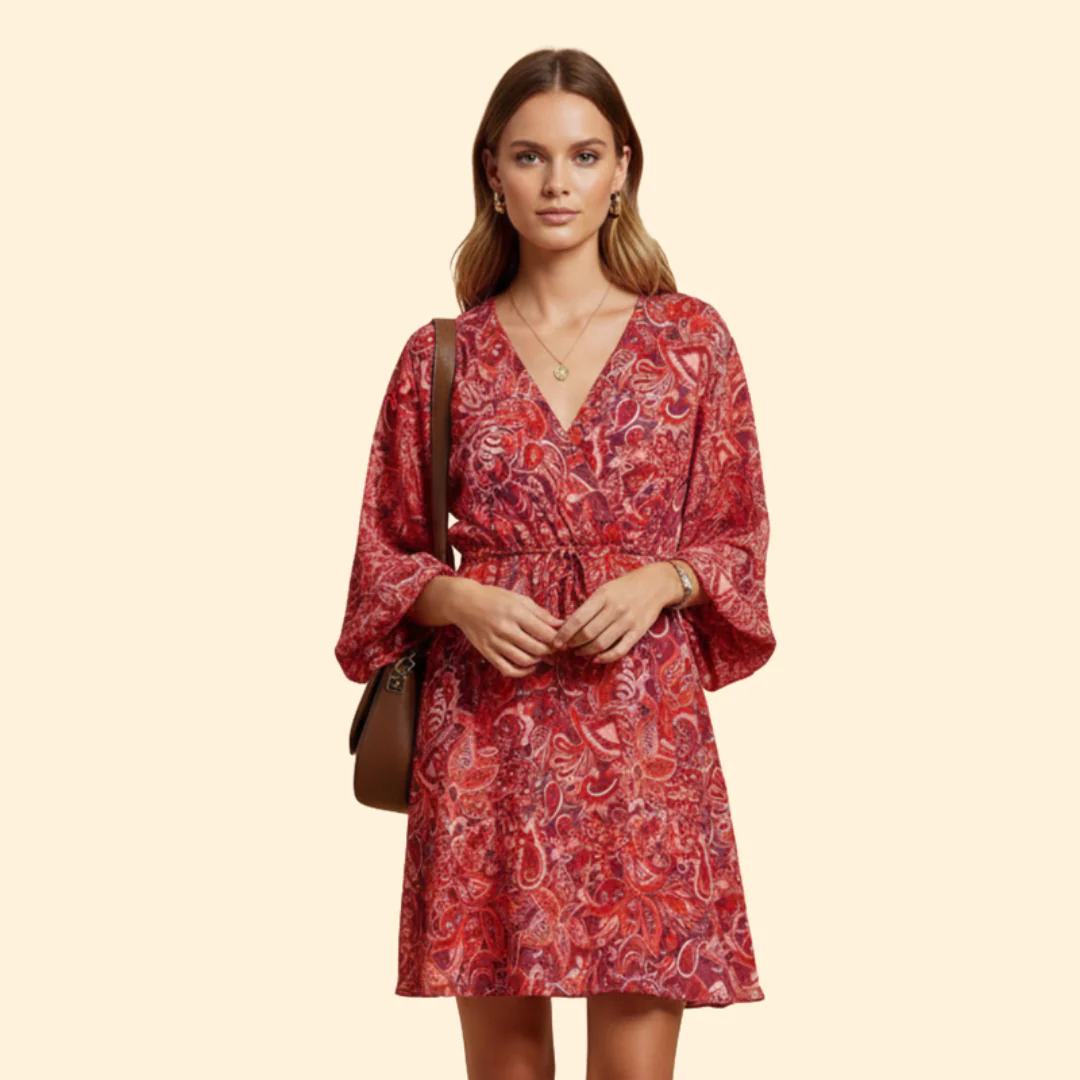 Women's Flowing Boho Dress - Image 10