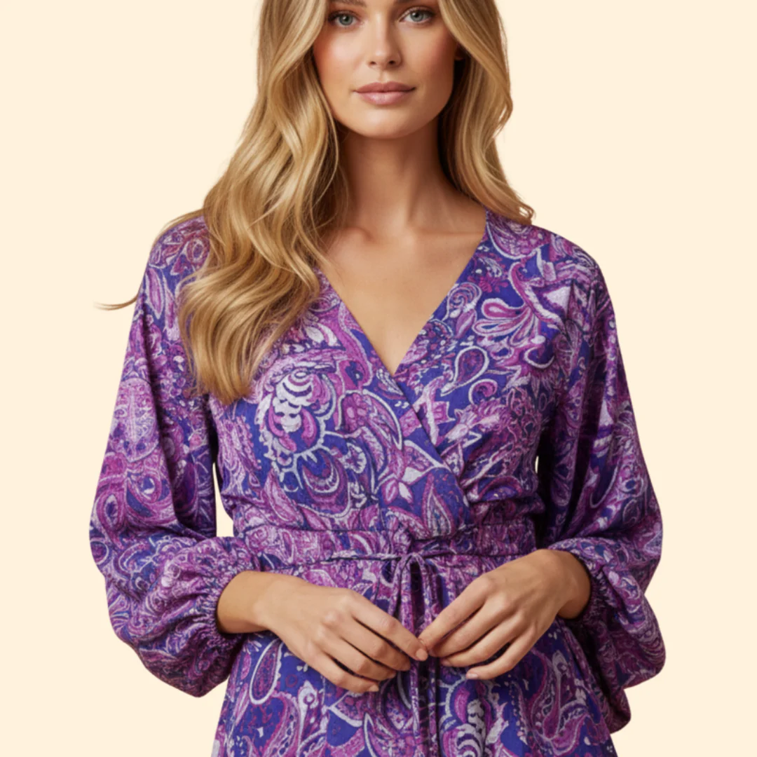 Women's Flowing Boho Dress - Image 6