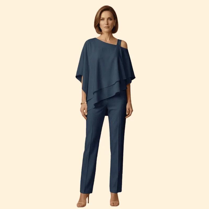 Women’s Flowing Jumpsuit with Loose Fit Design - Image 8