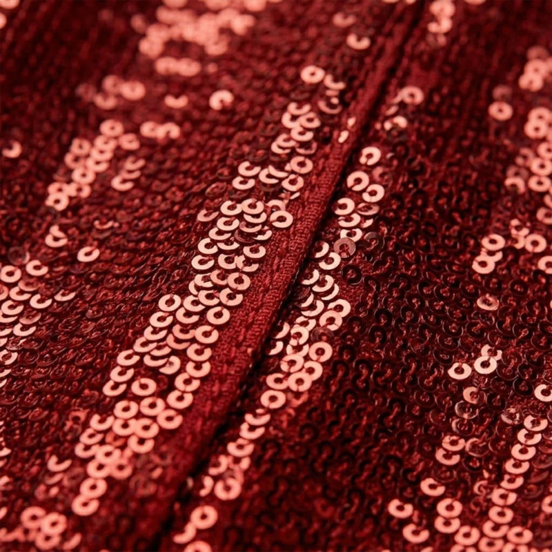 Women’s Glamorous Jumpsuit with Sequin Detailing - Image 4