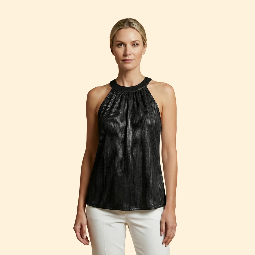 Women’s Halter Top with Round Neckline - Image 6
