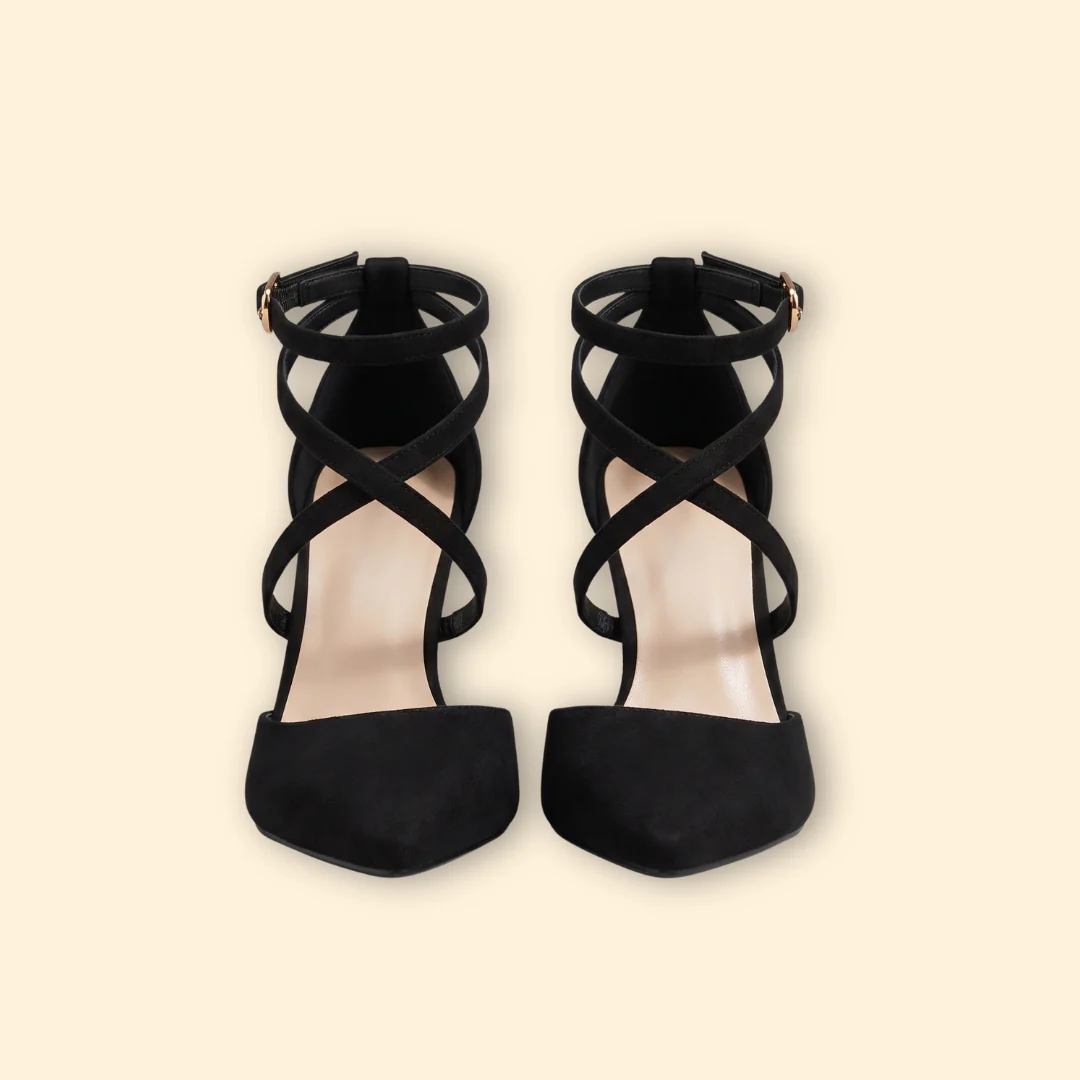 Women's Heeled Sandals with Straps