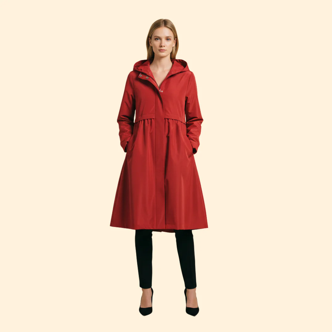 Women’s Hood Jacket with Front Zip Closure - Image 12