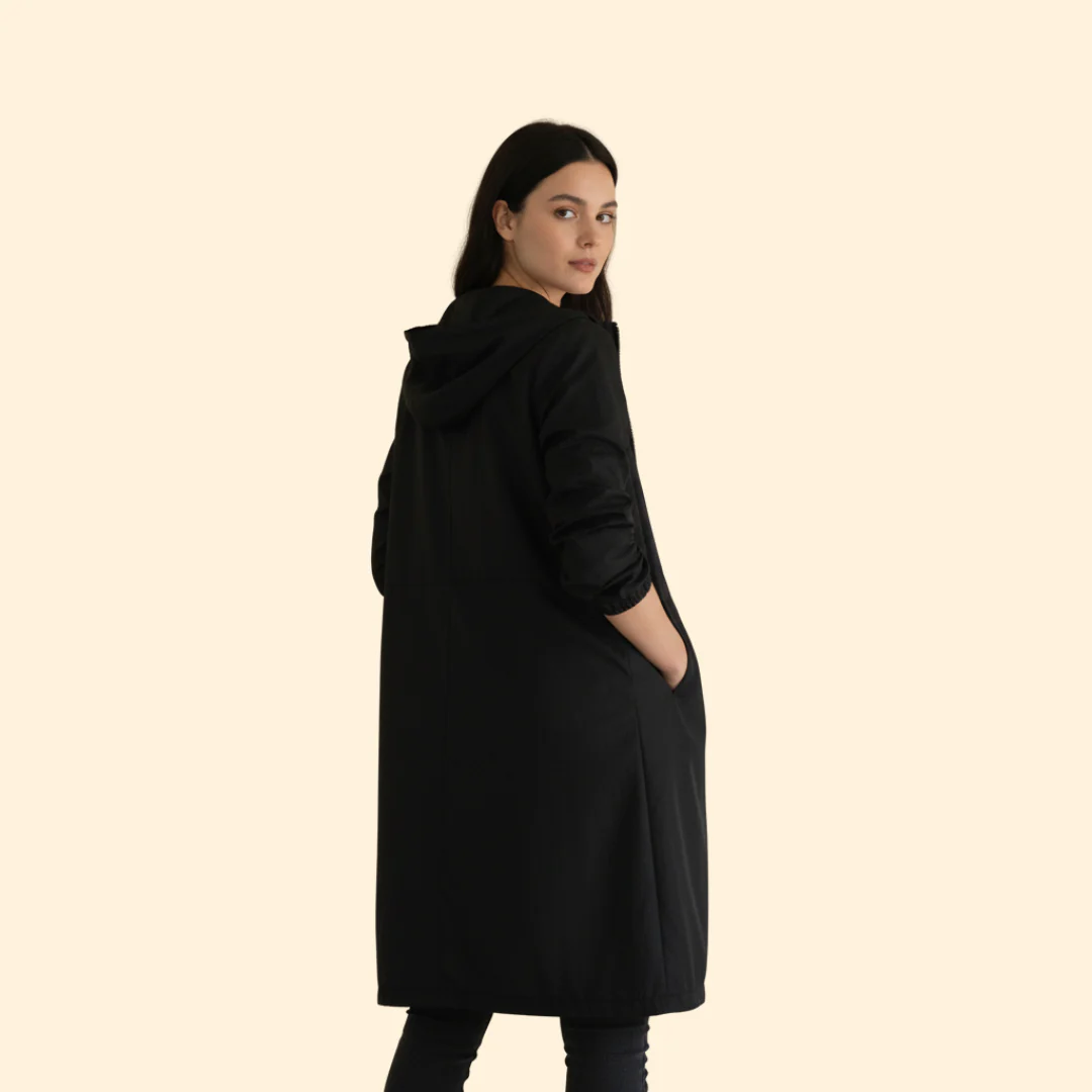 Women’s Hood Jacket with Front Zip Closure - Image 5