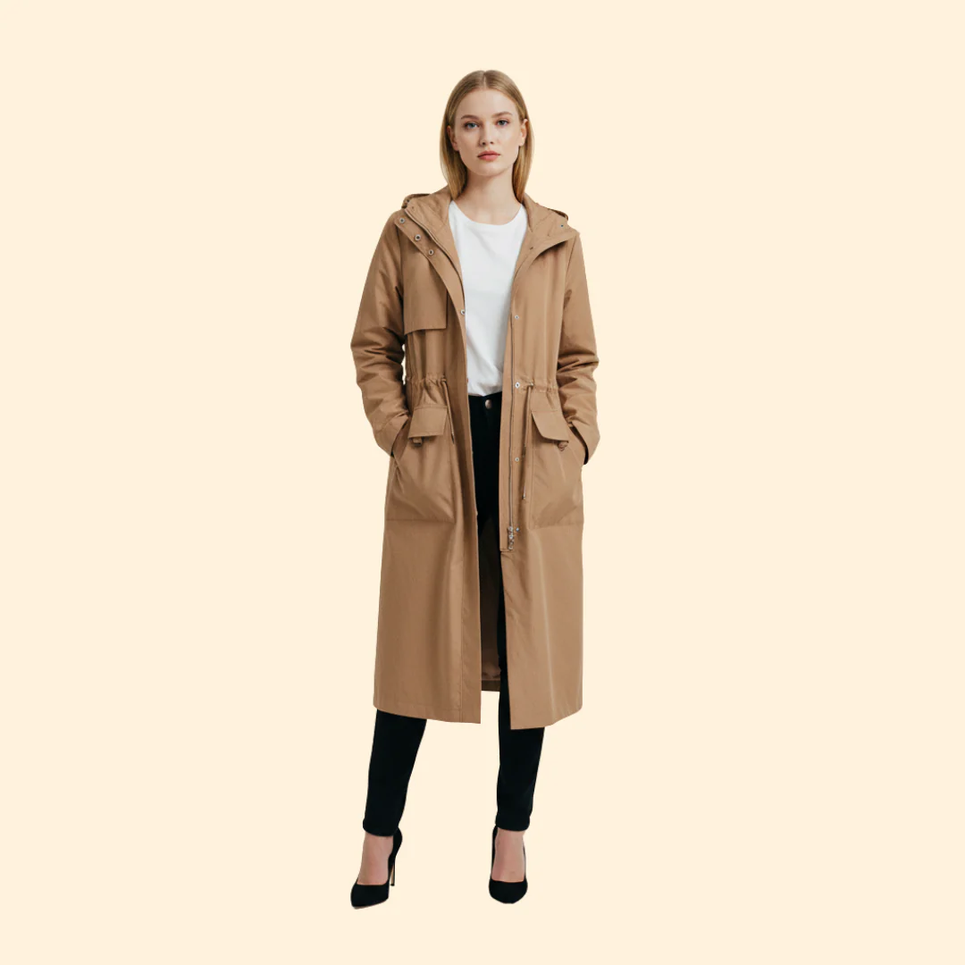 Women’s Hood Jacket with Front Zip Closure - Image 9