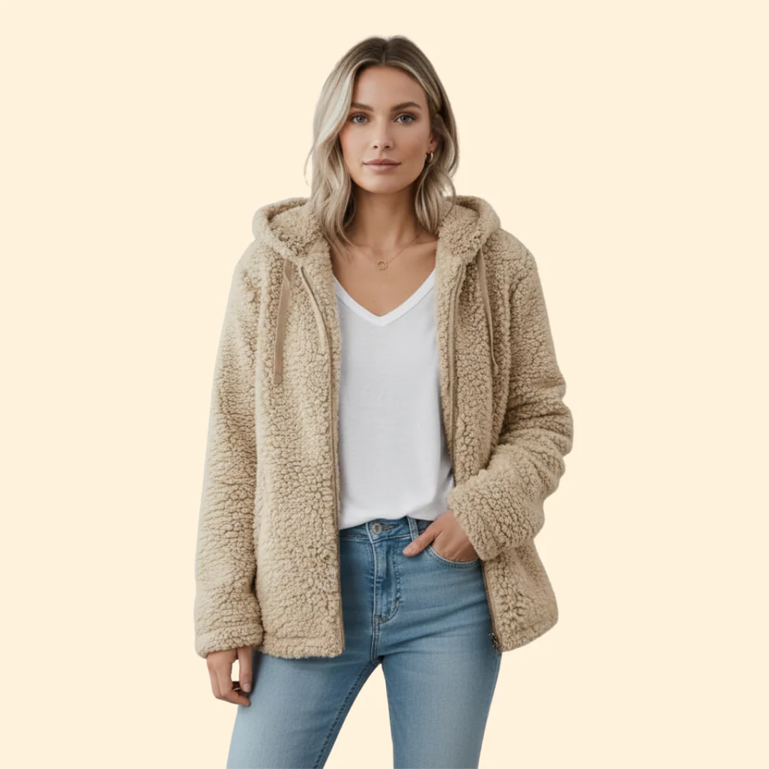 Women’s Hooded Jacket with Fleece Lining - Image 9