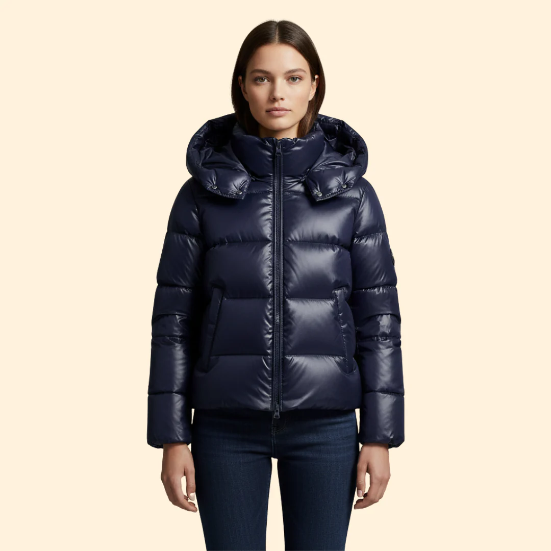 Women’s Hooded Jacket with Front Pockets - Image 2