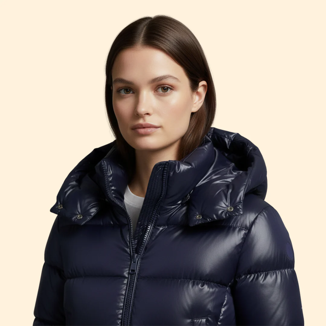 Women’s Hooded Jacket with Front Pockets - Image 3