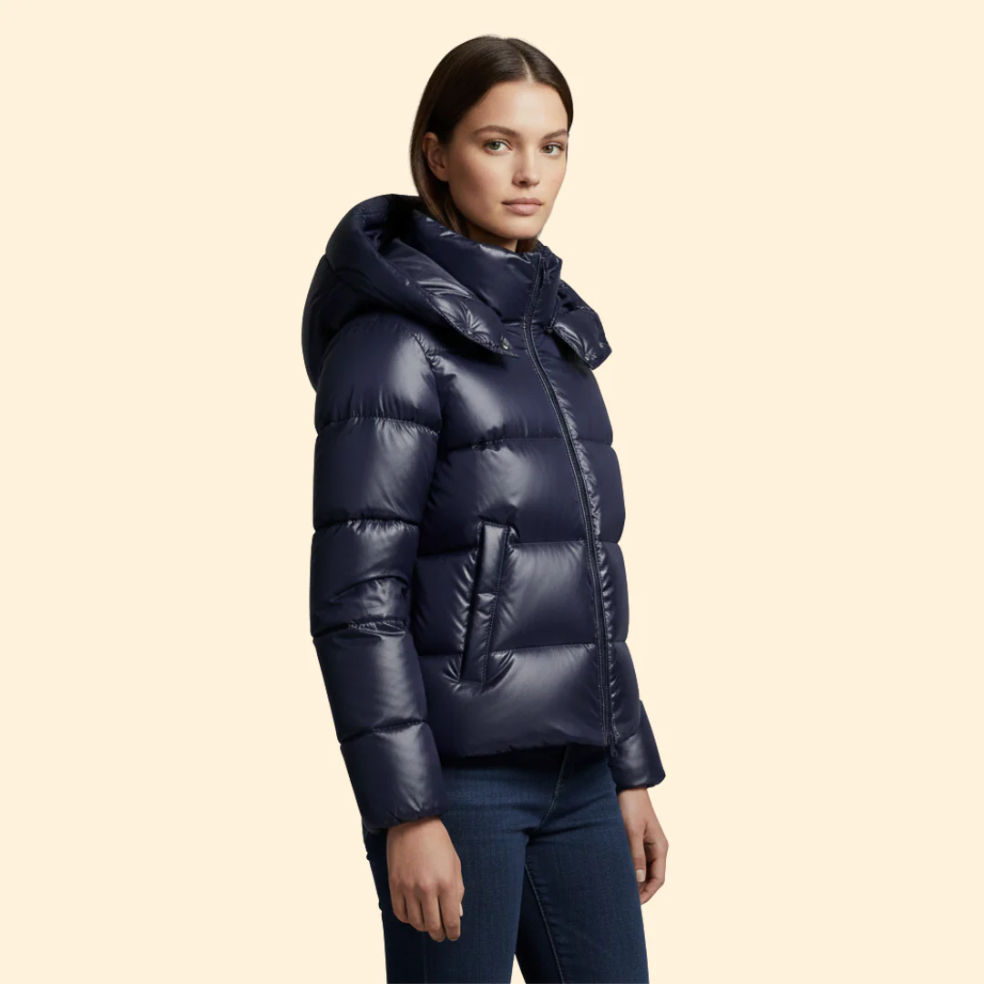 Women’s Hooded Jacket with Front Pockets - Image 4