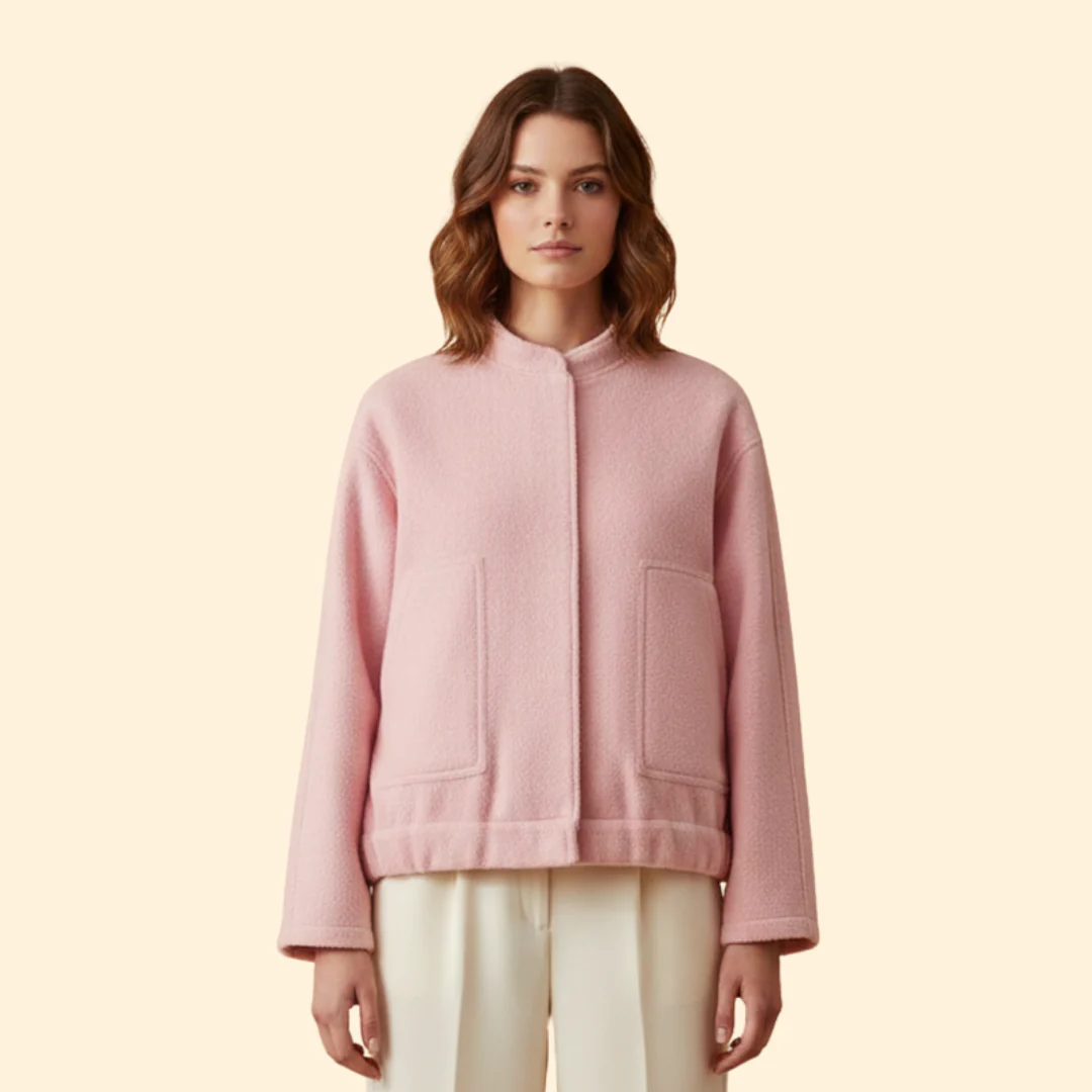 Women’s Jacket with Front Patch Pockets - Image 14