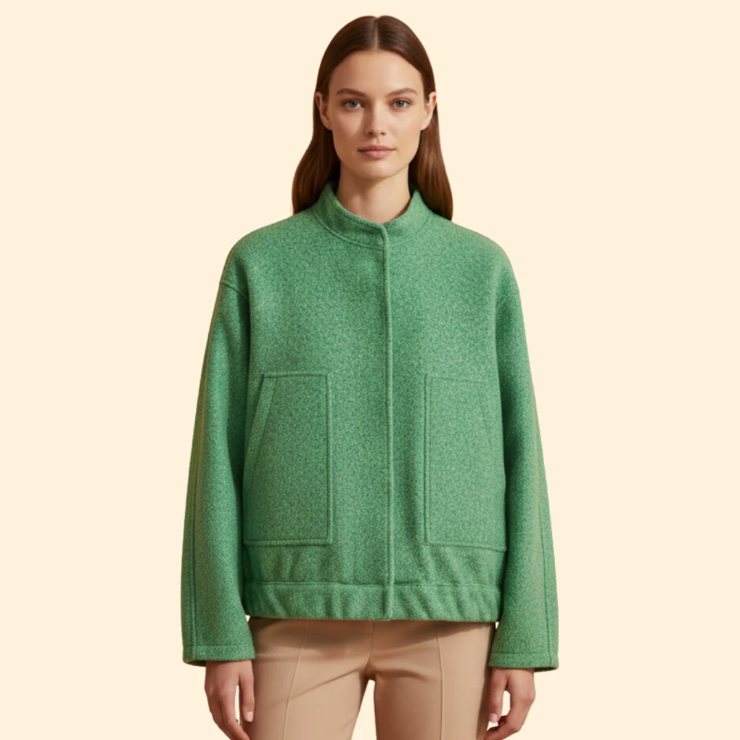 Women’s Jacket with Front Patch Pockets - Image 16